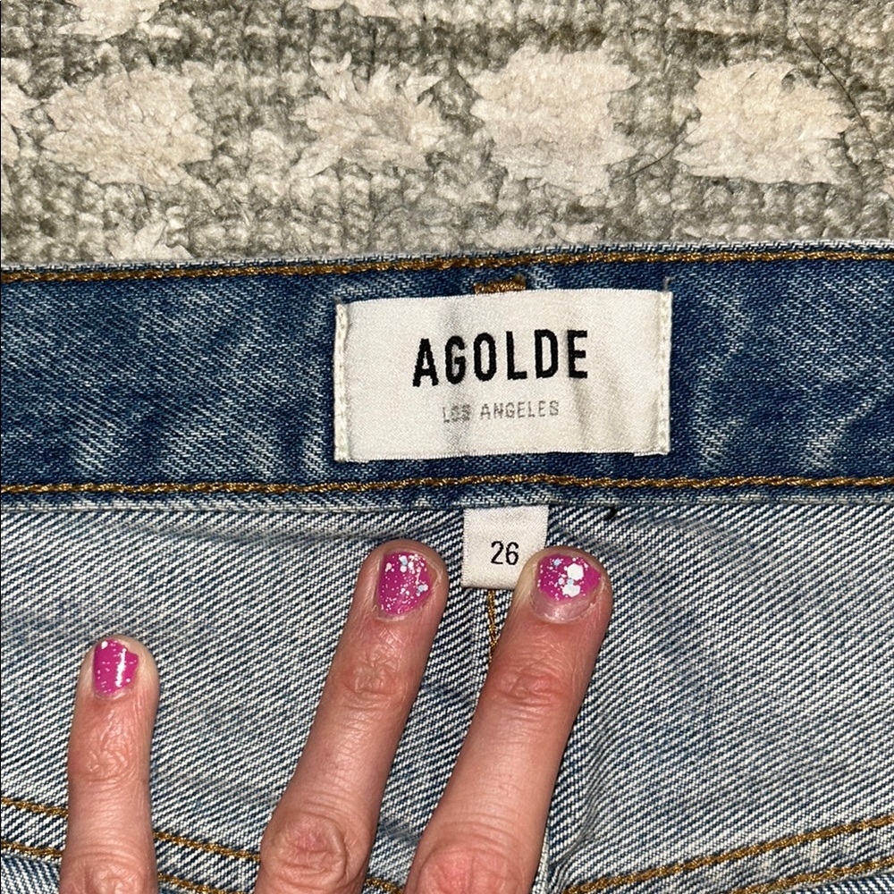 AGOLDE light blue 90's pinch waist Women's Jeans 🩵 - Picture 3 of 6